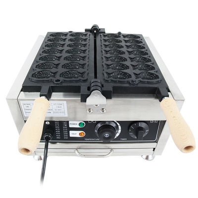 Automatische non-stick goudvis wafelmachine hoge productiviteit vis Tayaki Maker