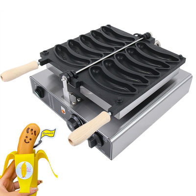 10.4 KG Mini Waffle Maker Banana Shape voor makkelijke snack maken