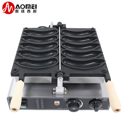 10.4 KG Mini Waffle Maker Banana Shape voor makkelijke snack maken