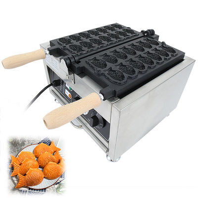 Sandwichplaten Visvorm Wafelmachine 14 Koeken Taiyaki Elektrische Fast Food Taart