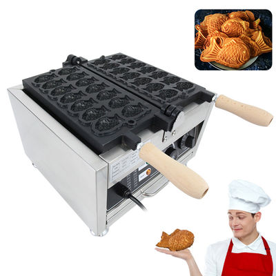 Sandwichplaten Visvorm Wafelmachine 14 Koeken Taiyaki Elektrische Fast Food Taart
