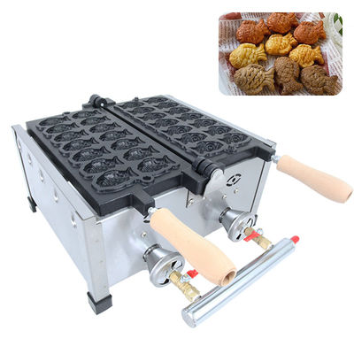 8 kg gaskracht Taiyaki wafelmaker model AO-1104R voor bakkerij en ijs snacks