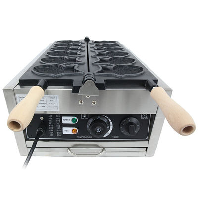 68x40x43.5 cm Bungeoppang Waffle Maker 6 Taiyaki Waffels Verpakking Grootte 67*43*33 cm