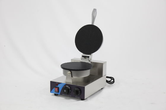 Elektrische wafelmachine voor snackbar Niet-kleverige plaat Voedseldranken 250*350*250mm