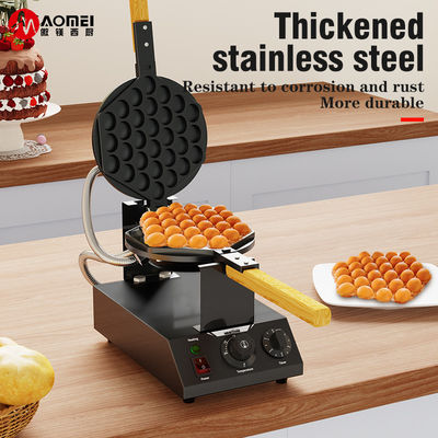 200 mm Diameter Vormgrootte Elektrische niet-klevende bubbelwafel ijzeren bakker voor het maken van snacks