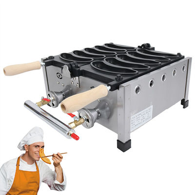 2024 Jaar Modeontwerp Lpg Ng Gas Elektrische Lange Waffelmaker Banana Shape Stick