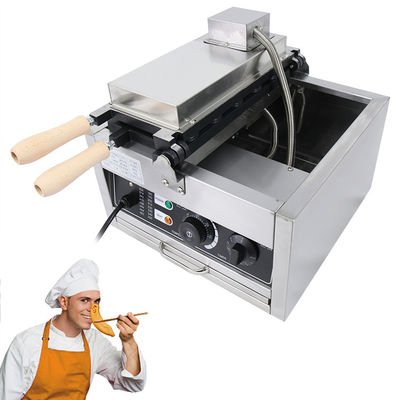 Andere snackmachine commerciële bananenvorm elektrische wafelschaalmaker 370*365*260mm