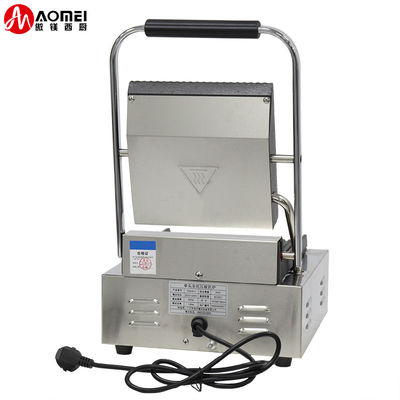 Commerciële contactgrill voor thuis of restaurant Panini broodjes maken machine 220V
