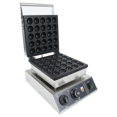 Lange levensduur Multifunktioneel muffinwaffelmaker met 25 gaten en 300*360*240mm grootte