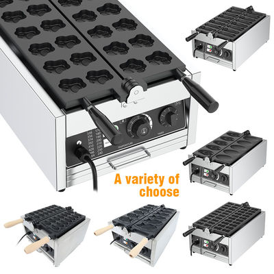 Animal Shape Waffle Maker 12 stuks 375*630*250mm Temperatuurbereik 50-300C