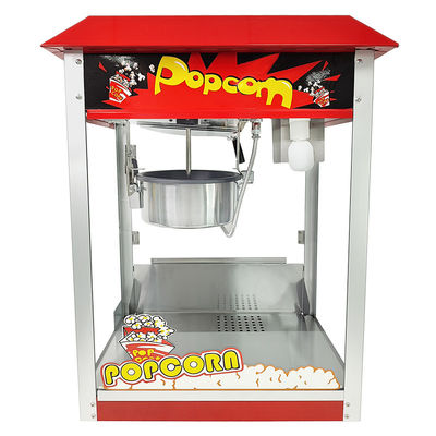 Rode industriële commerciële popcornmachine voor bioscoop Elektrische automatische popcornmaker