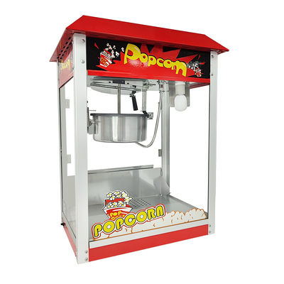 Rode industriële commerciële popcornmachine voor bioscoop Elektrische automatische popcornmaker