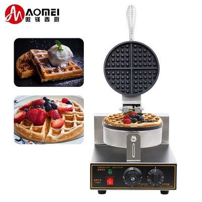 Niet-klevende Belgain wafelmachine 250*350*260mm Vormgrootte voor efficiëntie