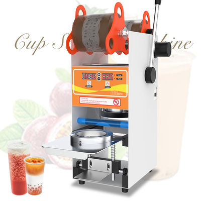 B2B verzegelmachine voor dranken koffie warme dranken met 350w vermogen en 1 kop capaciteit