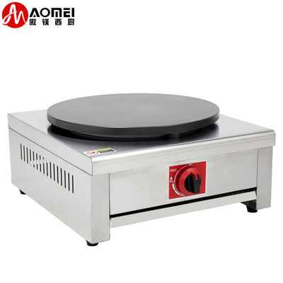 LPG Spanning Single Plate Gas Crepe Maker en Pancake Makers voor Fast Food Restaurant