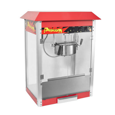 110-240V/50-60HZ Gezond voedsel SS materiaal commerciële popcornmachine met mand