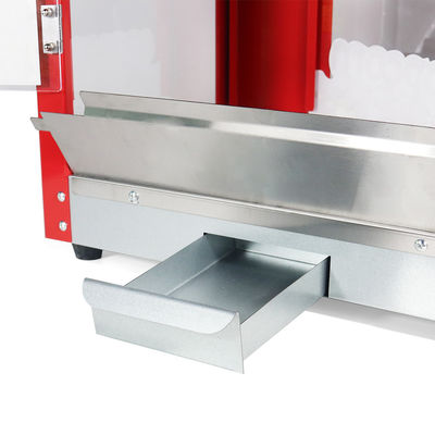 110-240V/50-60HZ Gezond voedsel SS materiaal commerciële popcornmachine met mand