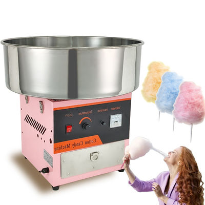 Elektrische verwarming Cotton Candy Machine Roestvrij staal Output Productnaam voor partijen