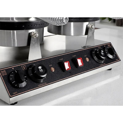 Elektrische wafelkegelmachine met hoge productiviteit TCB-2 voor snackapparatuur