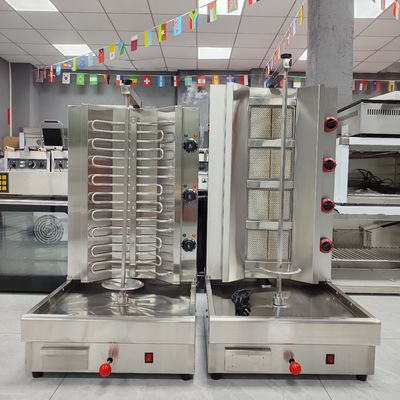 Revolutioneer je Shawarma-zaken met 3 half-automatische gasbrandermachines
